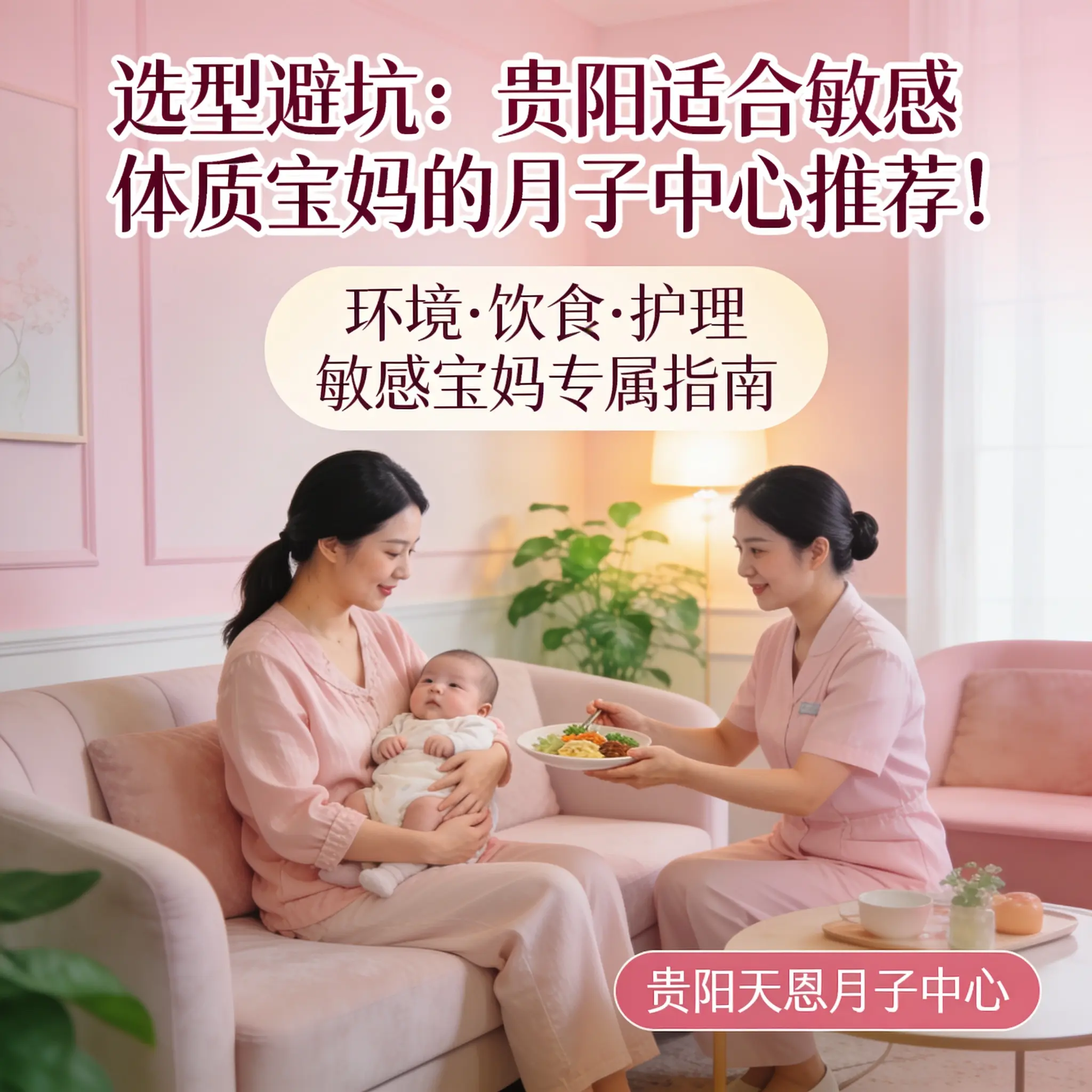 选型避坑：云岩适合敏感体质宝妈的月子中心推荐！